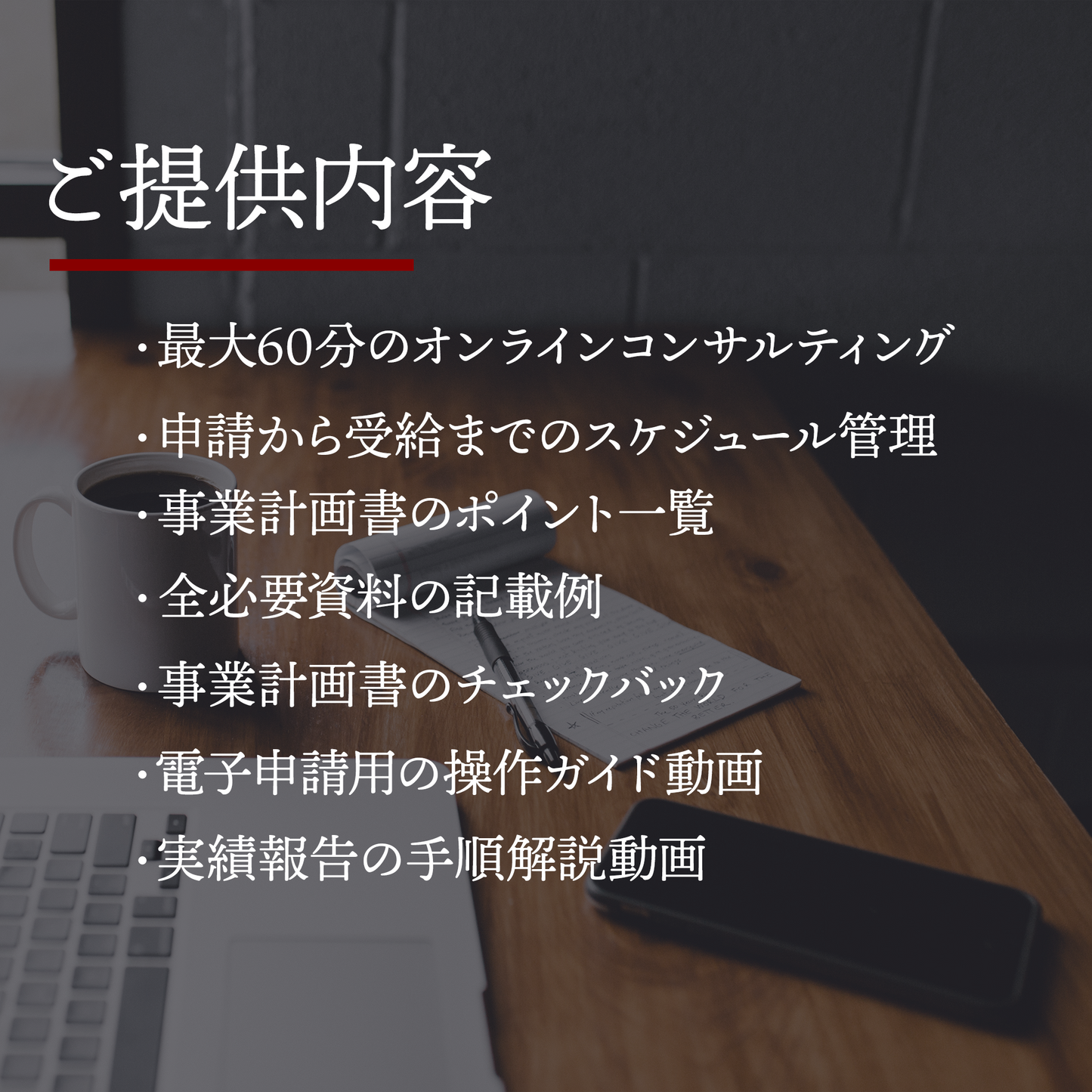 フルサポートパック(税抜価格 100,000円)